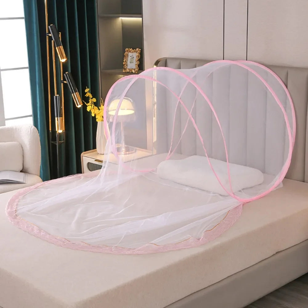 Moustiquaire-rose