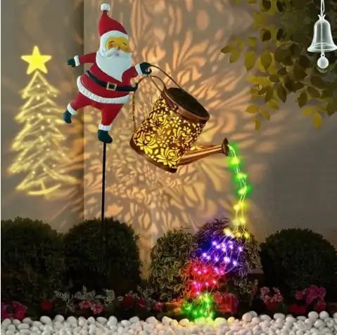 Pére-Noel-guirlande