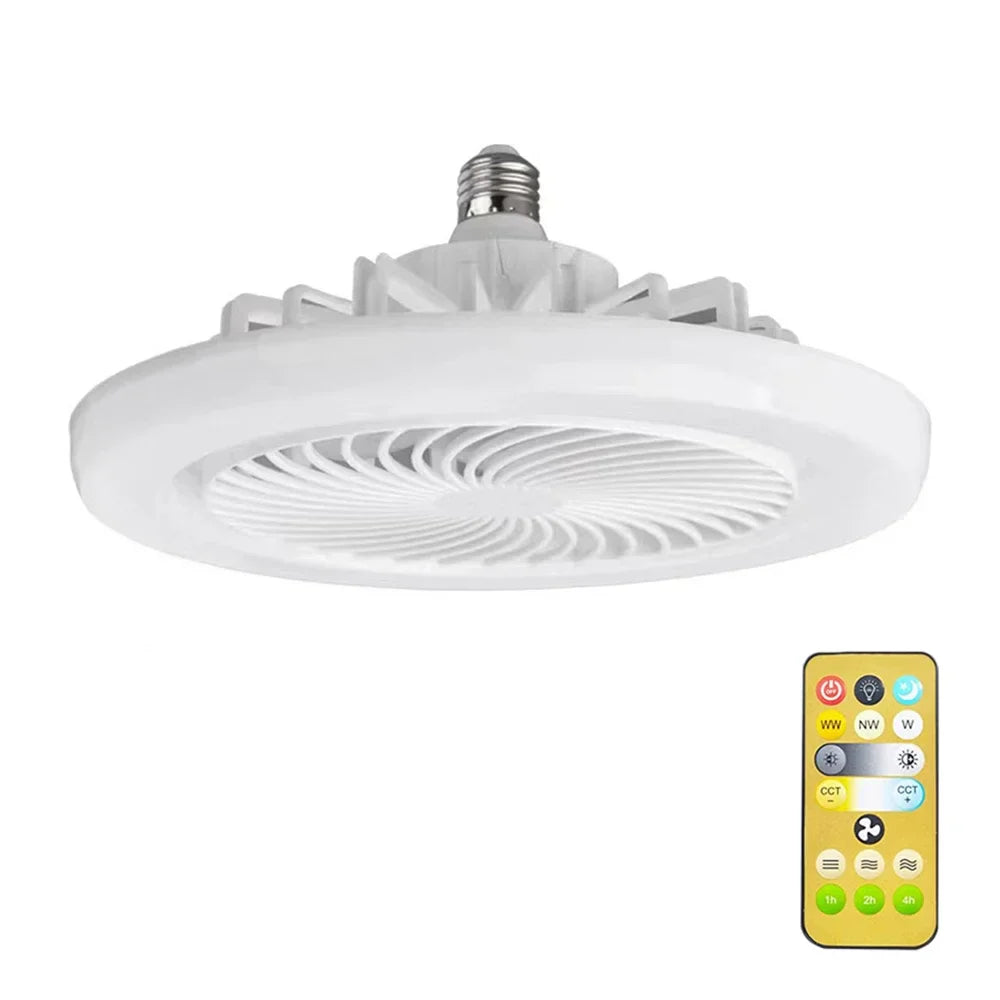 Plafonnier led ventilateur telecommande