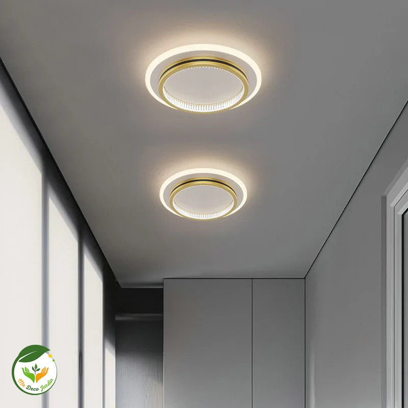 Plafonnier- led-_Design-cercle-couloir