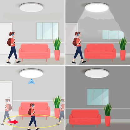 Plafonnier LED RADSENSOR avec détection de mouvement, éclairage automatique en fonction de la présence dans la pièce