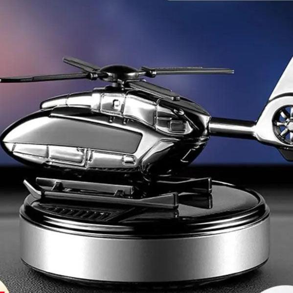 Purificateur d'air compact voiture HELICO™ en forme d'hélicoptère, élégant et moderne, pour une atmosphère agréable dans votre véhicule