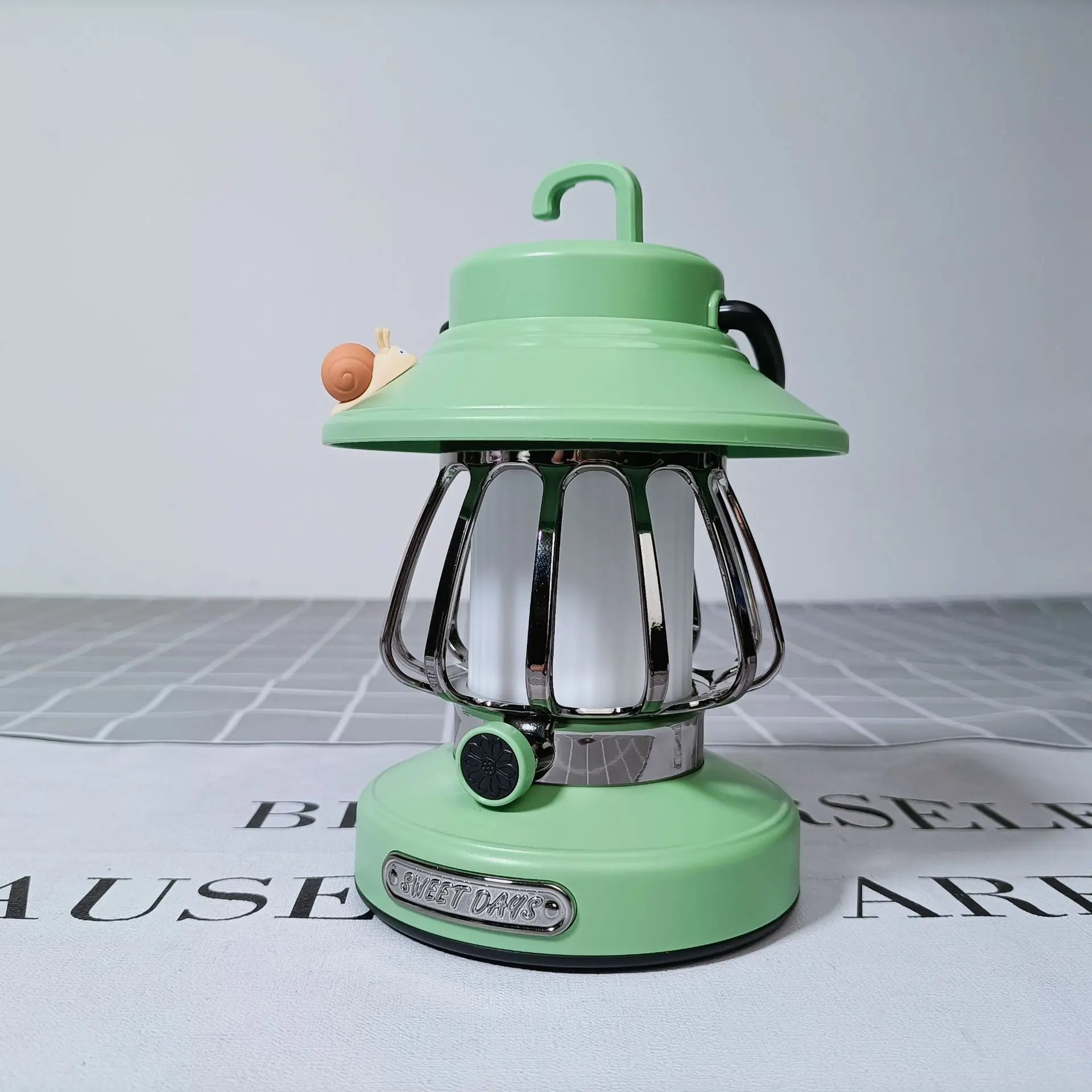 Lantern-Vintage-LED-verte