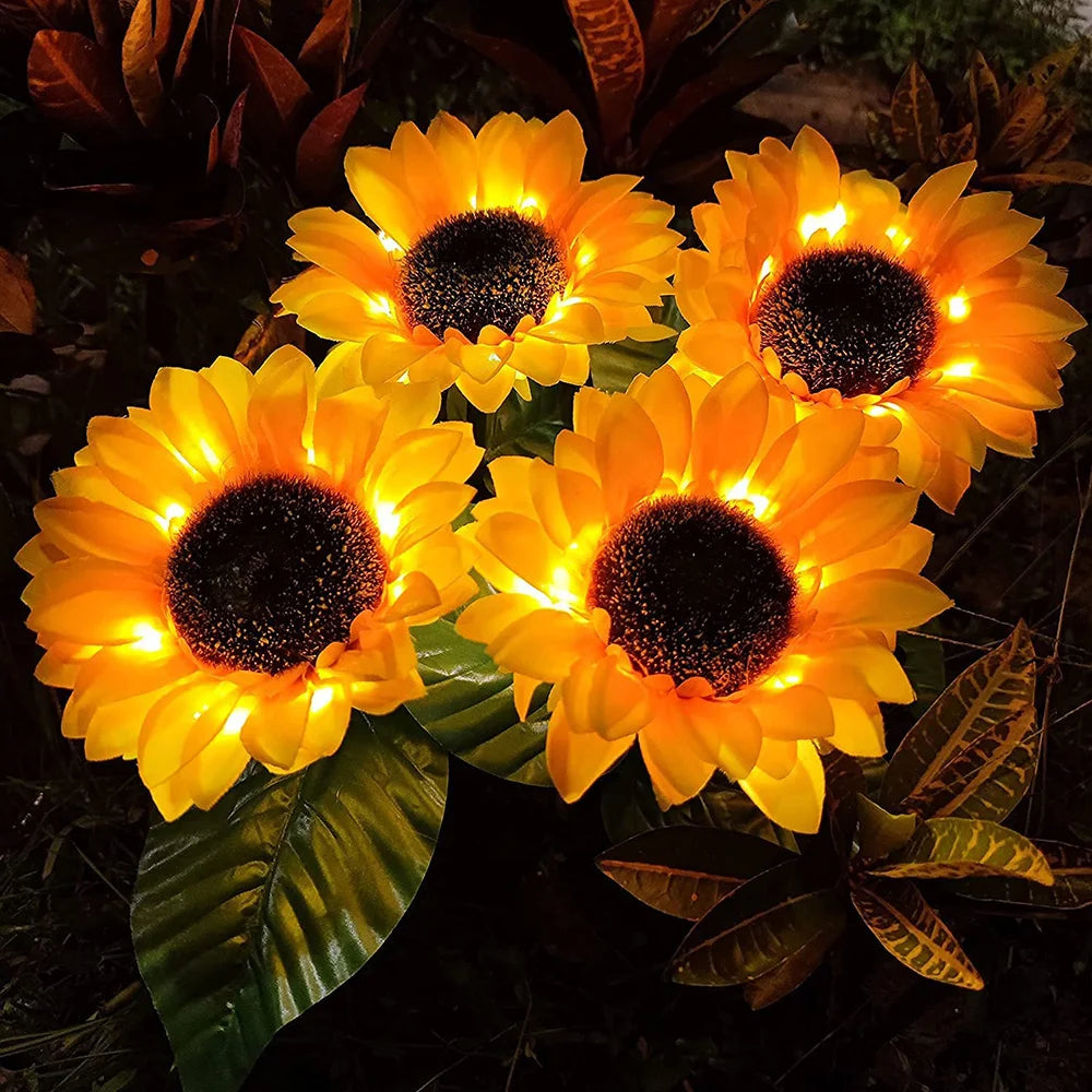 Lampe LED en Tournesol magnifiques