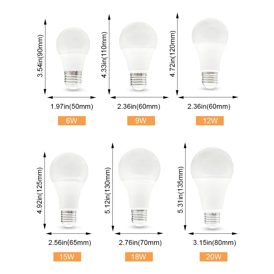 Lampe LED Ampoule Radar économique