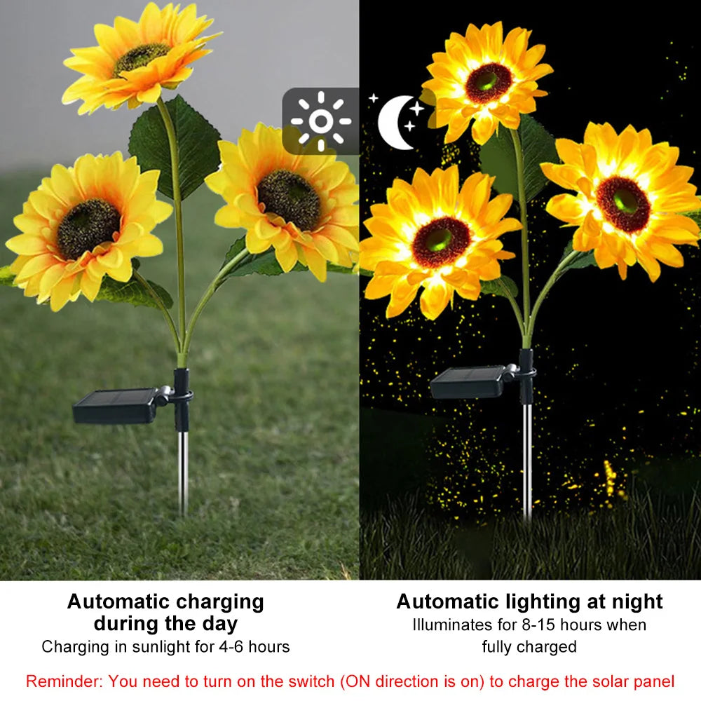 Lampe LED en Tournesol super