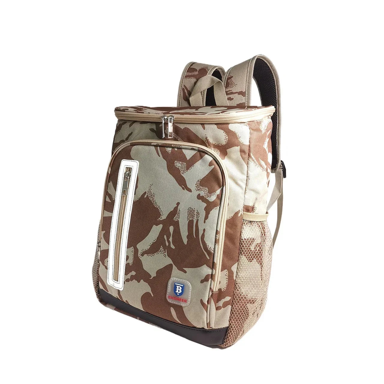 Sac isotherme pour outdoor au design camouflage, idéal pour conserver vos aliments et boissons lors de vos aventures