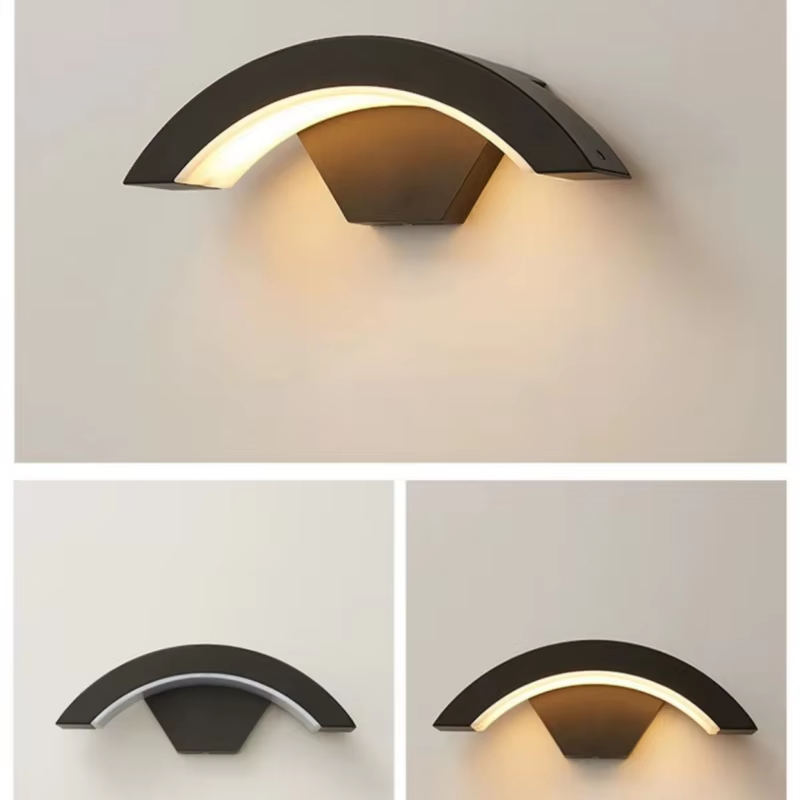 Applique Murale pour Extérieur – Trirayon Élégance