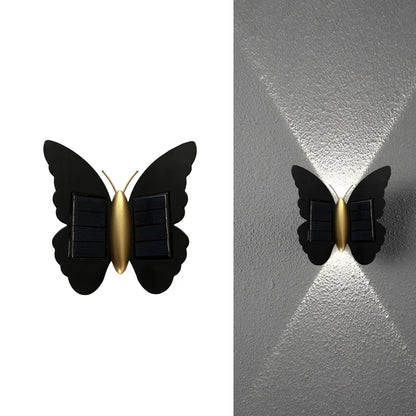 Applique Murale Solaire Papillon LED – Éclairage Extérieur Étanche IP65