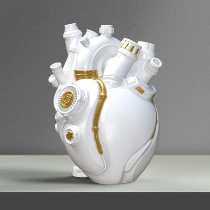Vase de luxe tendance en forme de coeur artistique