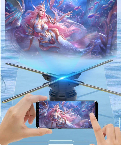 Ventilateur-hologramme-led