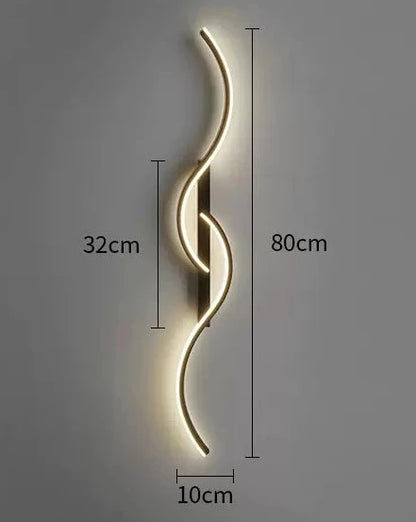 Applique Murale Moderne Chambre Eclairage Design Elegant - Premium luminaire from Madeco Jardin - Just $32.90! Shop now at Madeco Jardin