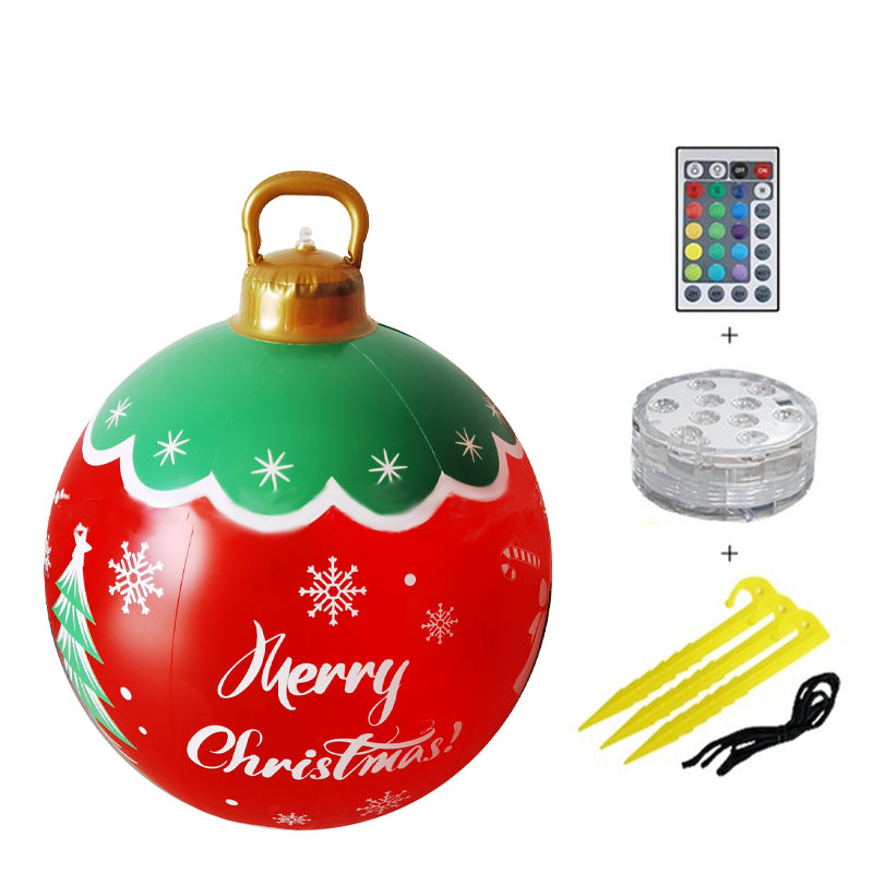 Boule de Noël Lumineuse LED Gonflable - Premium guirlande from Madeco Jardin - Just $29.66! Shop now at Madeco Jardin