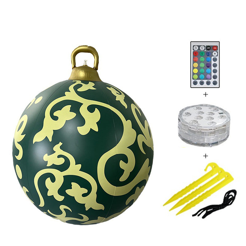 Boule de Noël Lumineuse LED Gonflable - Premium guirlande from Madeco Jardin - Just $29.66! Shop now at Madeco Jardin