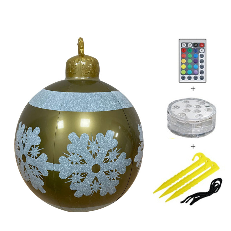 Guirlande de Boules de Noel LED Gonflables Colorees - Premium guirlande from Madeco Jardin - Just $29.66! Shop now at Madeco Jardin