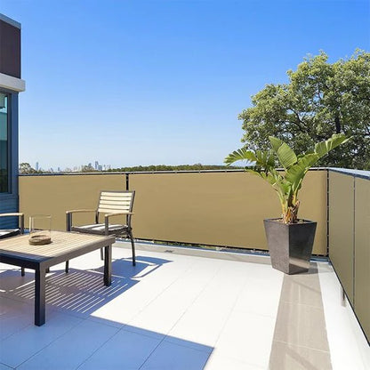 brise-vue-balcon-jaune-puissant-claire