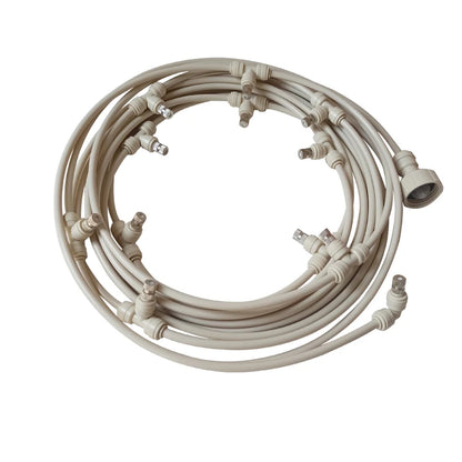 Accessoires de brumisateur terrasse, comprenant des tuyaux flexibles avec plusieurs connecteurs pour une installation facile