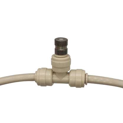 Brumisateur terrasse en plastique avec connexion en métal pour une installation facile et efficace dans les espaces extérieurs