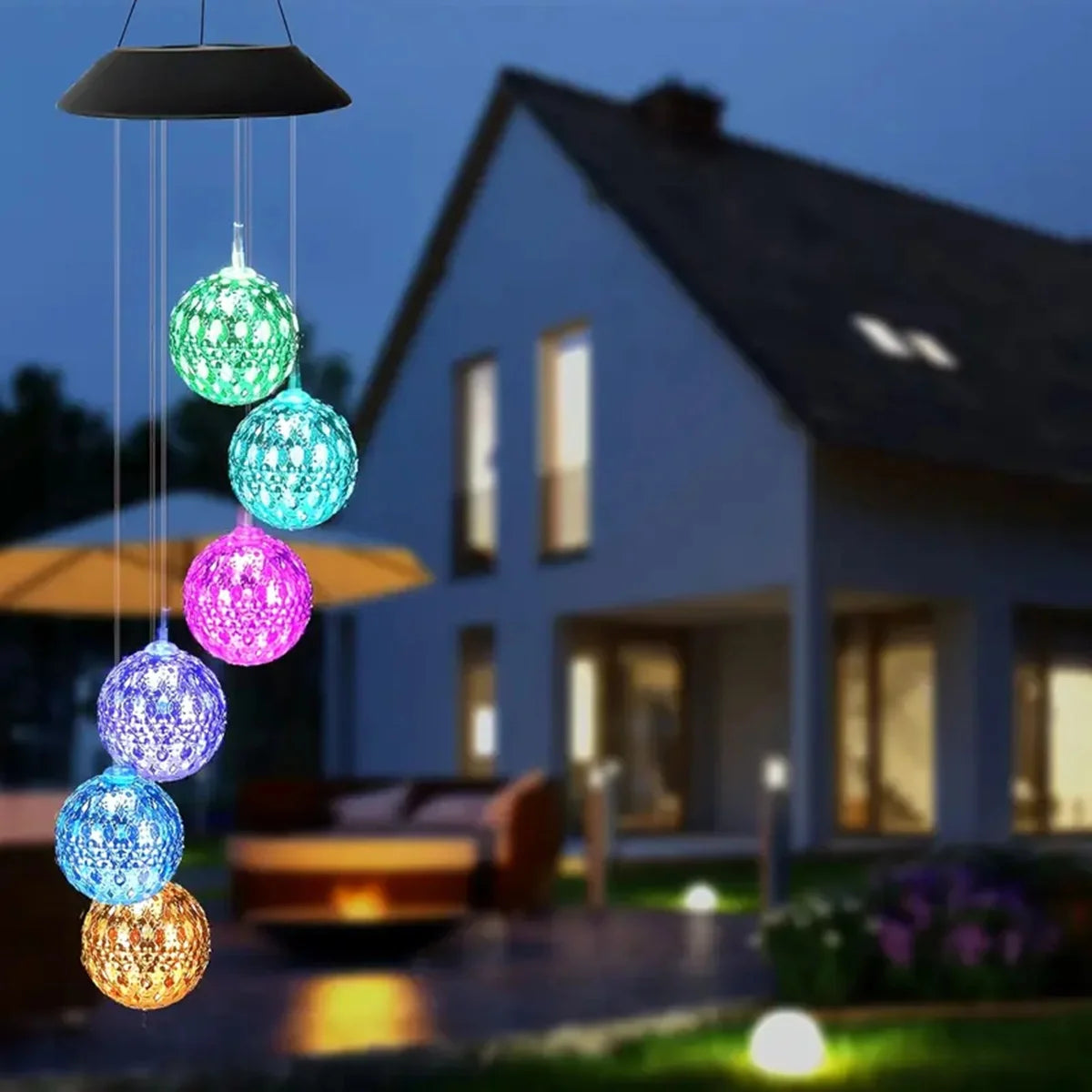 carillon solaire LED decoratif