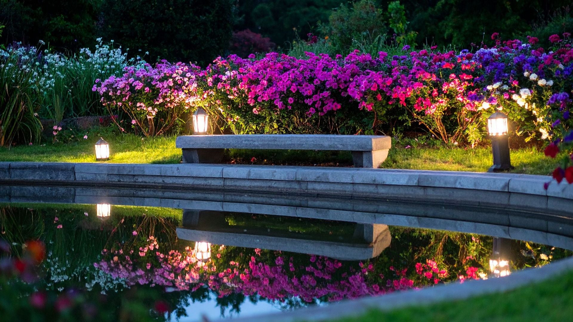 Éclairage extérieur design pour jardin