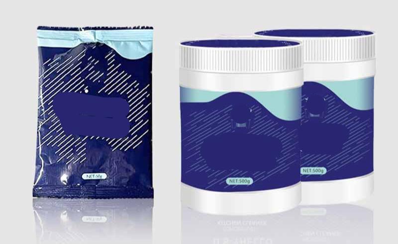 Dégraissant puissant de 50g, efficace pour nettoyer et dégraisser divers surfaces, présenté en sachet pratique