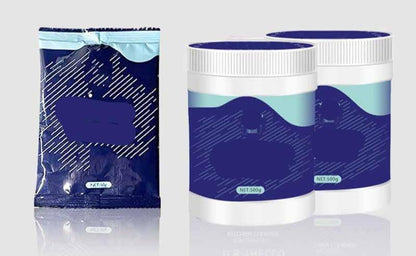 Dégraissant puissant de 50g, efficace pour nettoyer et dégraisser divers surfaces, présenté en sachet pratique