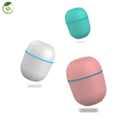 Diffuseur huiles essentielles coloré en rose, bleu et blanc, parfait pour parfumer votre intérieur