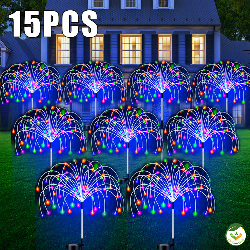 Guirlande lumineuse solaire jardin pour embellir votre espace - Premium guirlande from Madeco Jardin - Just $27.75! Shop now at Madeco Jardin