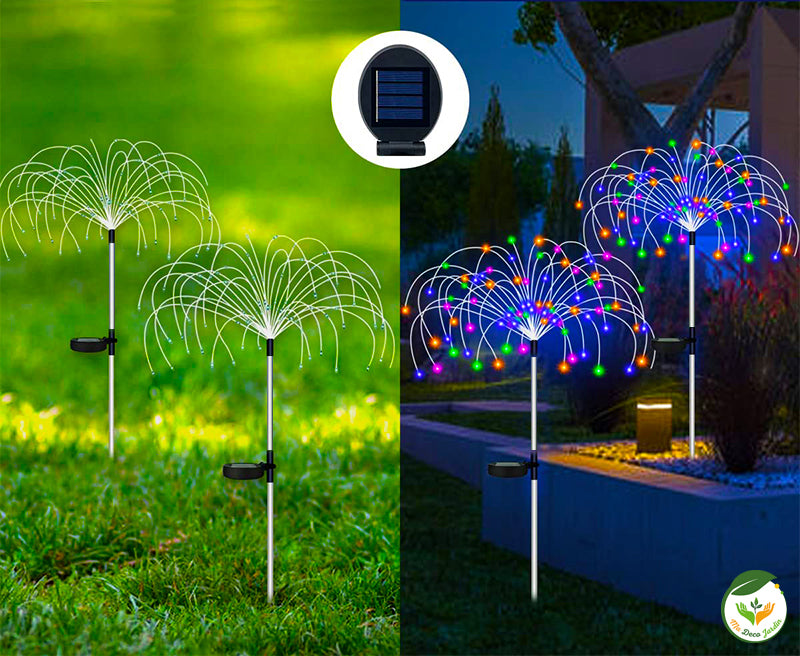 Guirlande lumineuse solaire jardin pour embellir votre espace - Premium guirlande from Madeco Jardin - Just $27.75! Shop now at Madeco Jardin