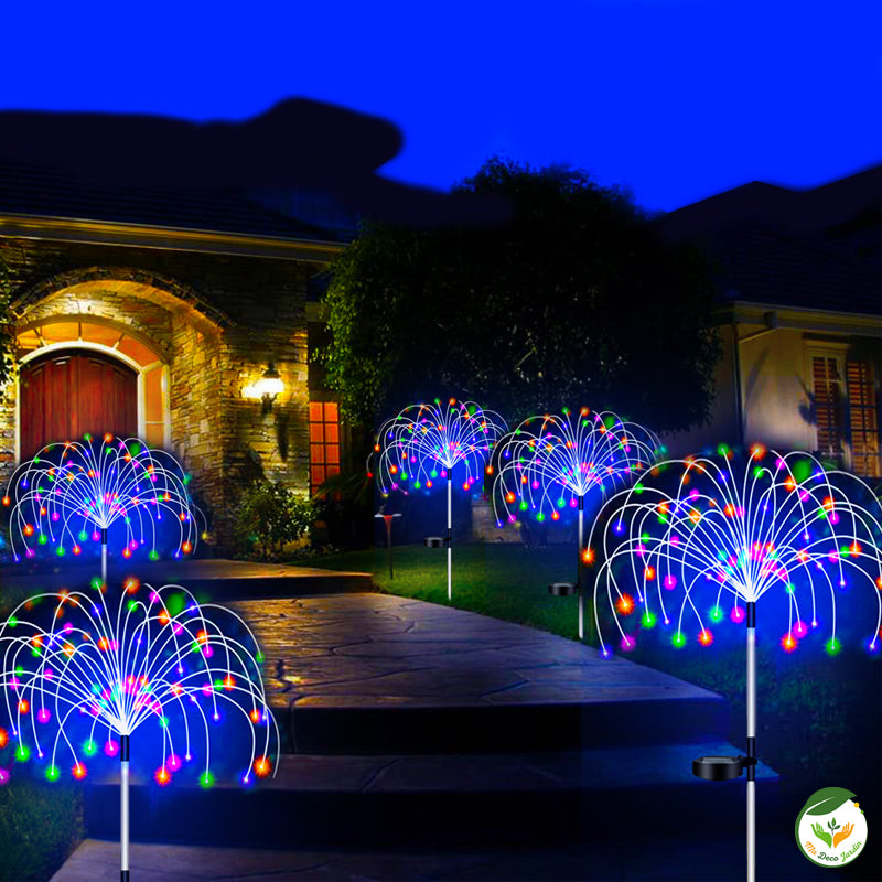 Guirlande lumineuse solaire jardin pour embellir votre espace - Premium guirlande from Madeco Jardin - Just $27.75! Shop now at Madeco Jardin