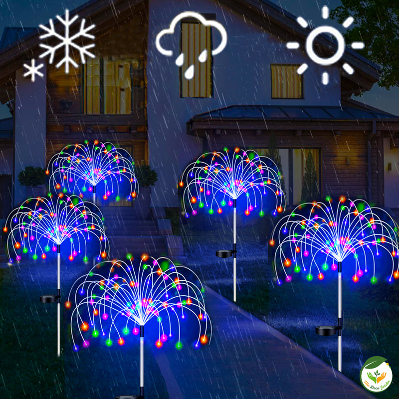 Guirlande lumineuse solaire jardin pour embellir votre espace - Premium guirlande from Madeco Jardin - Just $27.75! Shop now at Madeco Jardin