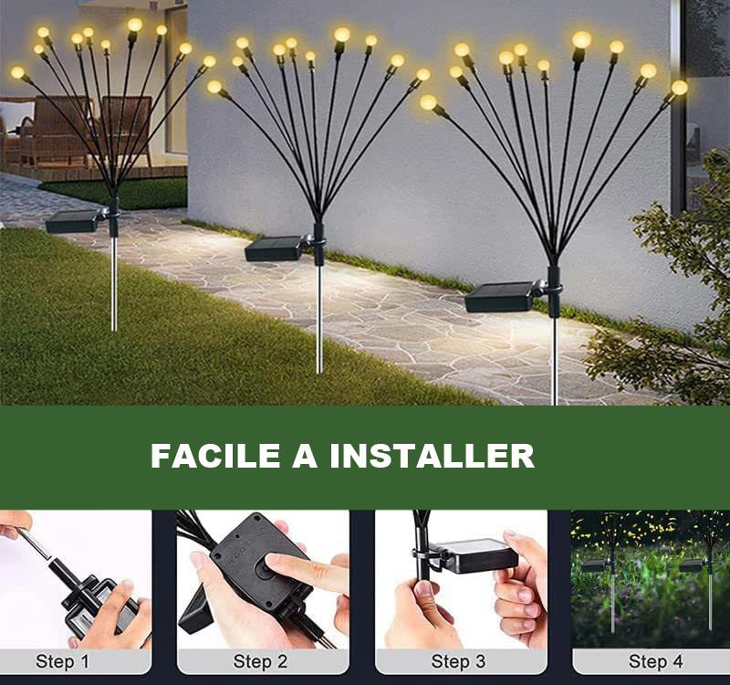 Lumière solaire pour jardin - Premium décoration from Ma deco Jardin - Just $21.87! Shop now at Ma deco Jardin