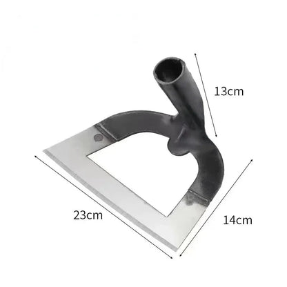 Houe de jardinage professionnelle avec une lame en acier et un design ergonomique pour un travail de jardinage facile