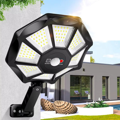 Lampe Solaire LED | Extérieure 360° – Détecteur Mouvement IP65