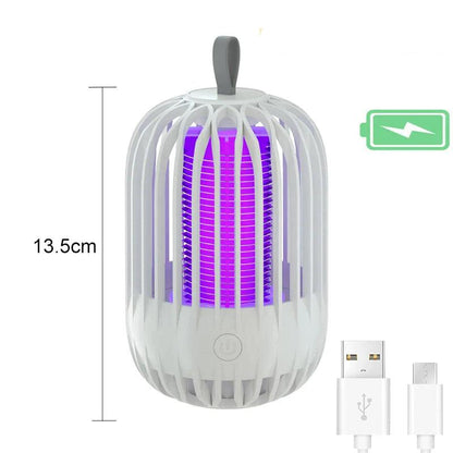 Lampe anti moustiques BIONICCO2 avec design moderne, lumière UV et recharge USB, idéale pour lutter contre les insectes