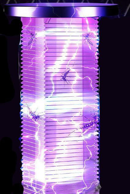 Lampe anti moustiques efficace avec lumière UV, idéale pour éliminer les moustiques dans les jardins et en intérieur
