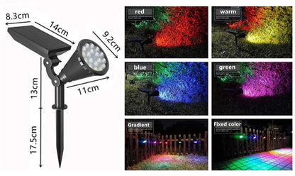 lampe-luminaire-blanc 18LED RGB