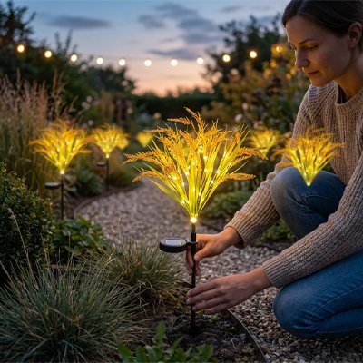 Lampe solaire exterieur 