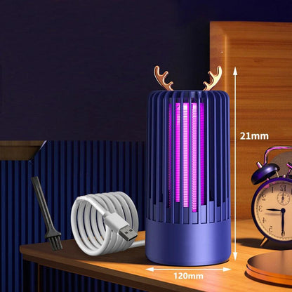 Lampe anti moustique écologique avec design original en forme de cerf, lumineuse et efficace pour éloigner les insectes