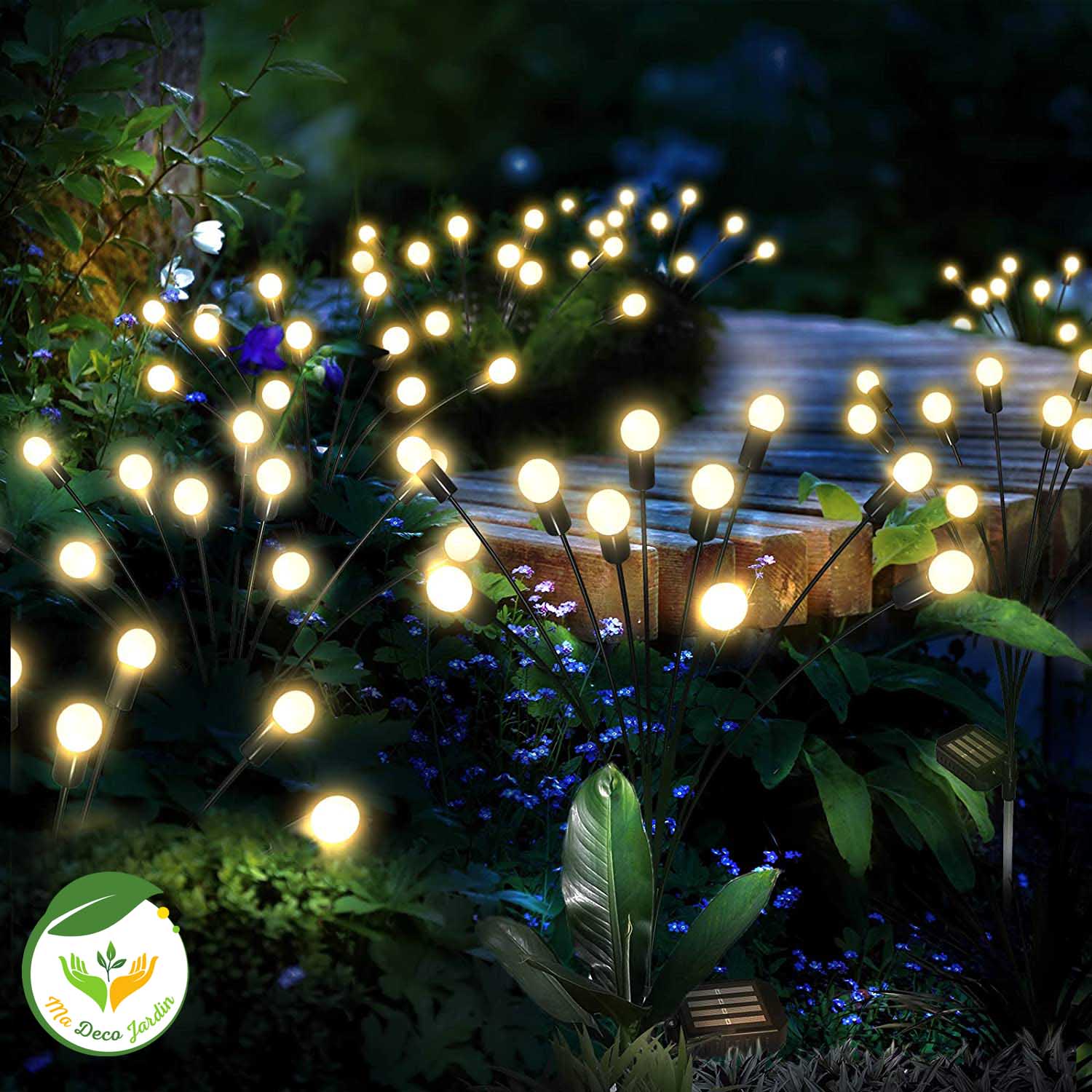 Lumière solaire luciole éclairage solaire extérieur 6 LED - Premium Lampe from Ma deco Jardin - Just $23.62! Shop now at Ma deco Jardin