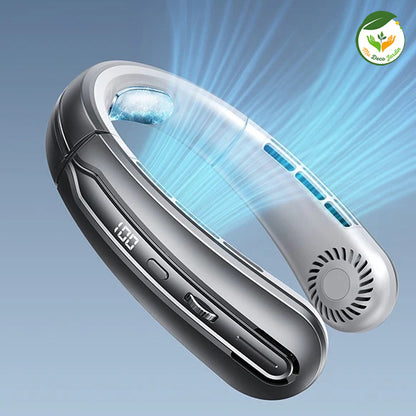 Ventilateur silencieux KOMFORT™ portable avec design élégant et fonction de refroidissement pour un confort optimal.