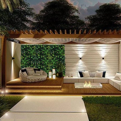 Plante artificielle murale verte 60x40cm, paysage, maison, jardin