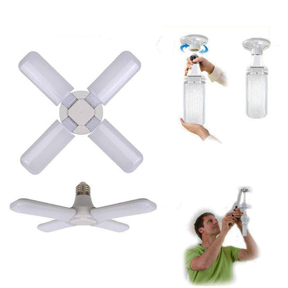 Plafonnier LED pliable avec eclairage multicolore moderne 