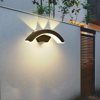 Applique murale pour extérieur | Trirayon Élégance