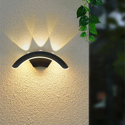 Applique murale pour extérieur | Trirayon Élégance