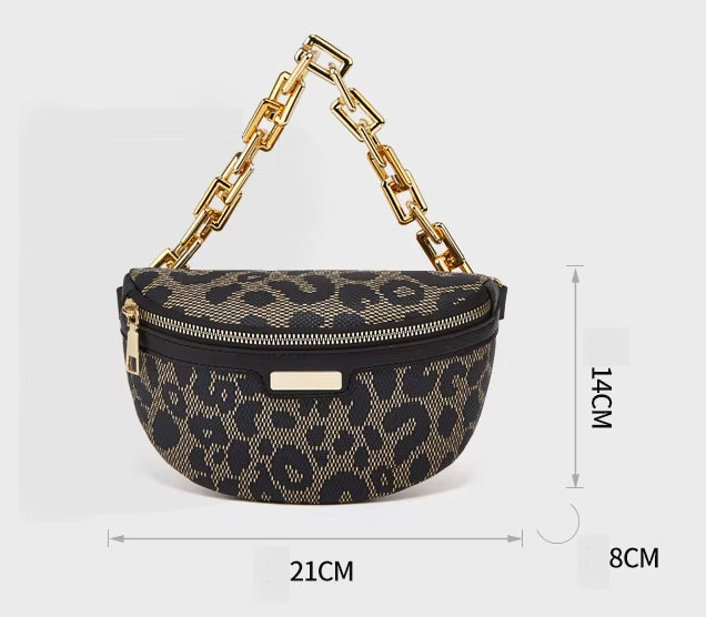 sac banane femme | leopard - Premium sac banane from Madeco Jardin - Just $25.90! Shop now at Madeco Jardin