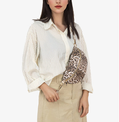 Sac banane tendance femme | Motif leopard elegant - Premium sac banane from sac banane - Just $35.60! Shop now at Madeco Jardin