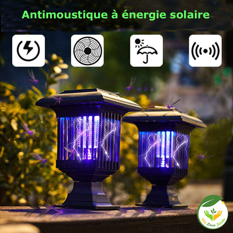 Triomphe Tueur de moustiques solaire portable lampe anti-moustique tueur  d'insectes lampe suspendue extérieure de