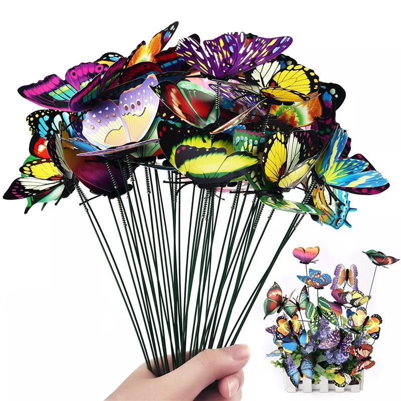 Bouquet de papillons multicolore en papier, idéal pour des décorations colorées et joyeuses dans votre intérieur