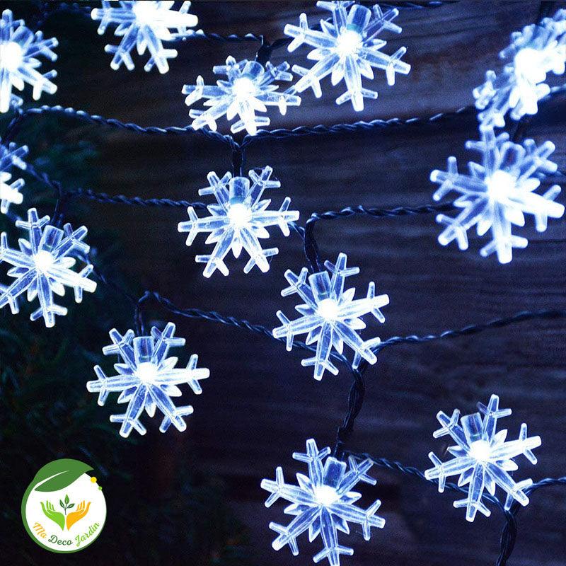 Guirlande Lumineuse Jardin LED avec Etoiles Eclatantes